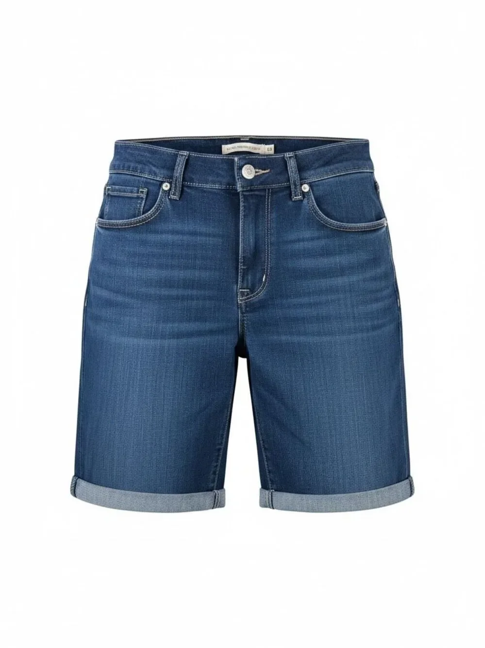 Levis Classic Bermuda Shorts 30 Dark Wash Cuffed Denim Long Jorts Mid Rise⁠